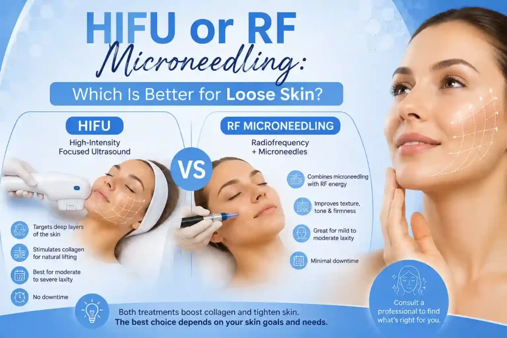 Lost the Weight but Not the Loose Skin? What You Should Know 2 HIFU or RF Microneedling: Which Is Better for Loose Skin Melton Mowbray?